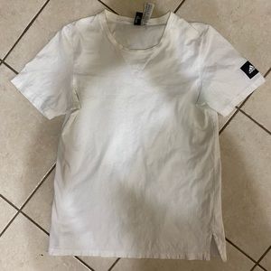 Adidas White Shirt Sz Medium